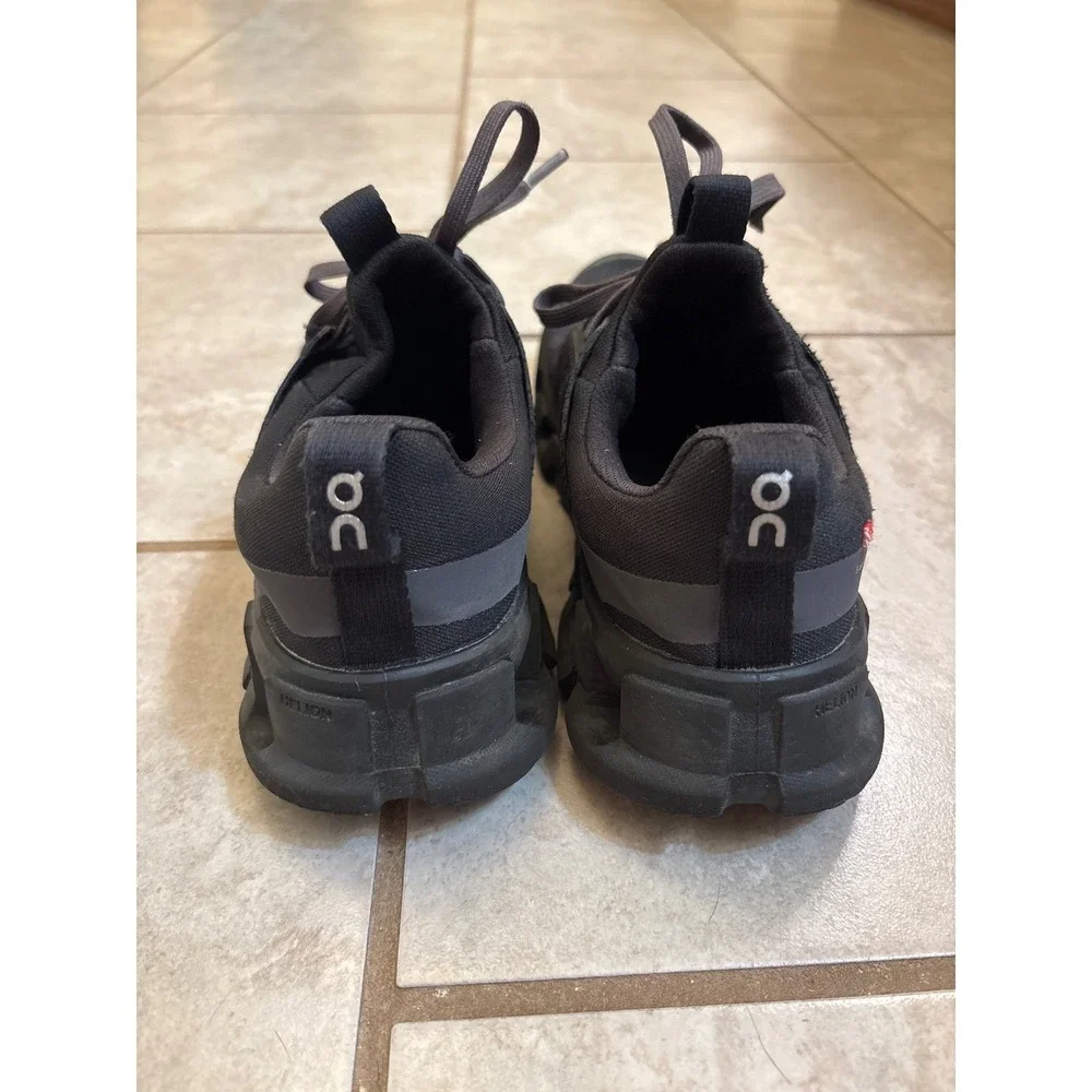 On Cloudpulse Kids Training Shoes Black Helion CloudTec Sneakers 6.5Y